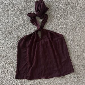 NWT banana republic keyhole halter top Sz medium